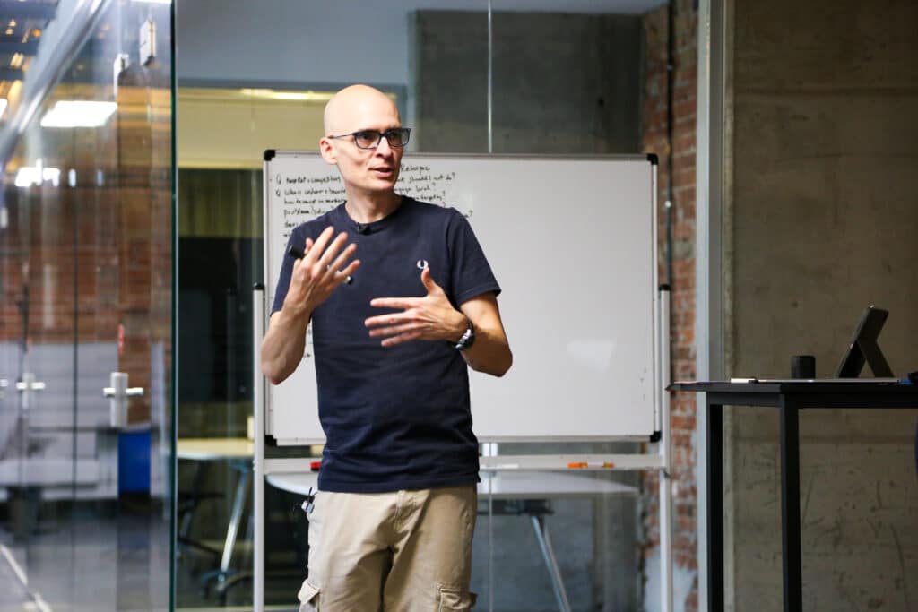 matteo cassese group coaching session