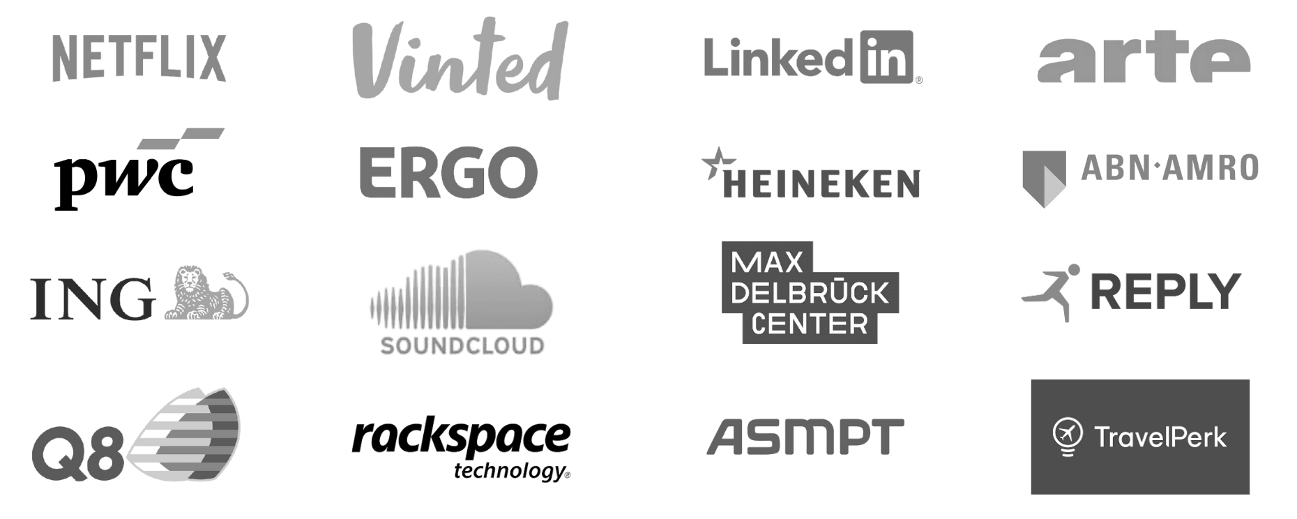 netflix vinted pwc linkedin arte ergo heineken ing