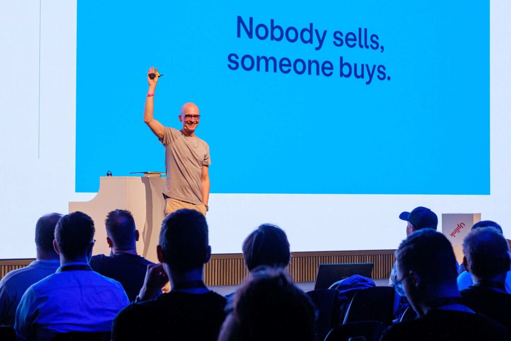 Matteo Cassese keynote speaker at Freelance Unlocked