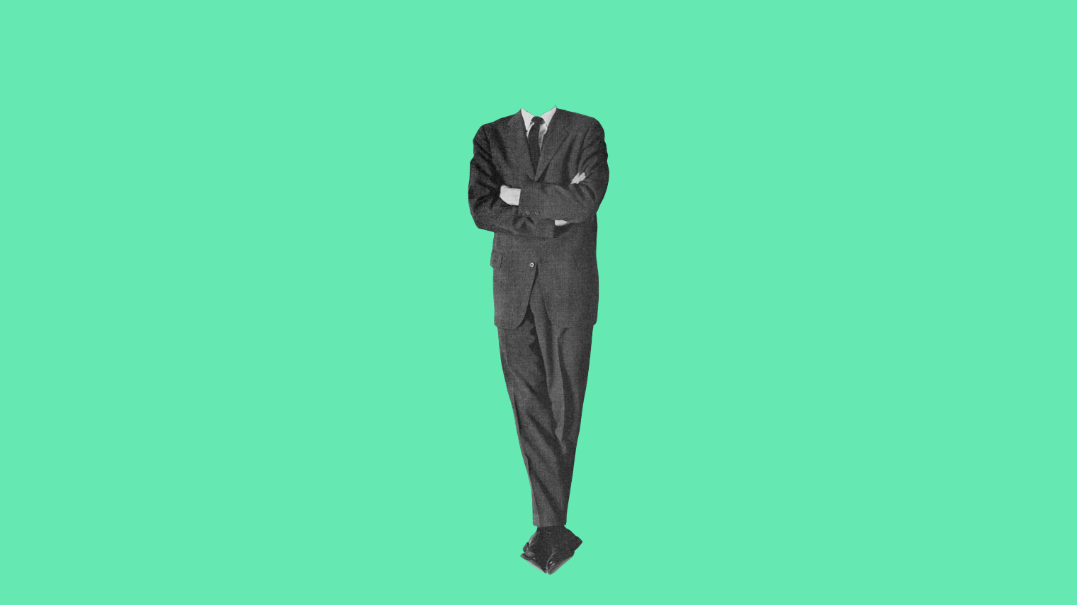 A figure in a dark suit standing with arms crossed tightly, illustrating the pushback a leader meets when communicating in a crisis